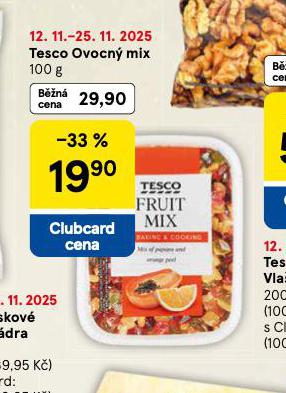 TESCO OVOCNÝ MIX