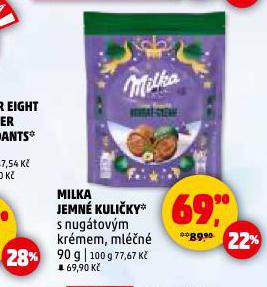 MILKA JEMNÉ KULIČKY