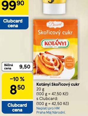 KOTÁNYI SKOŘICOVÝ CUKR