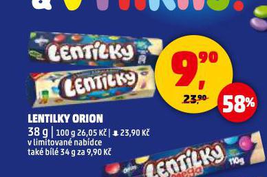 LENTILKY ORION