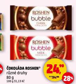 ČOKOLÁDA ROSHEN