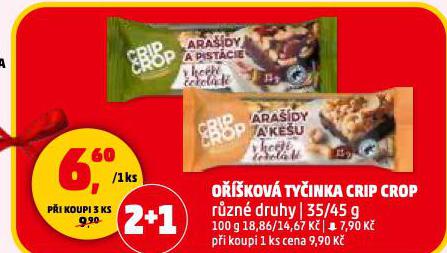OŘÍŠKOVÁ TYČINKA CRIP CROP