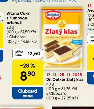 DR. OETKER ZLATÝ KLAS
