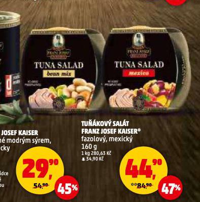 FRANZ JOSEF KAISER TUŇÁKOVÝ SALÁT