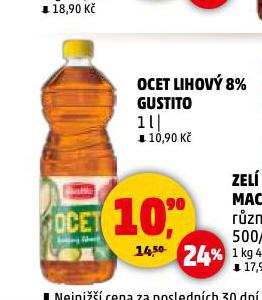 OCET LIHOVÝ 8% GUSTITO