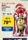 M&N´S ČOKOLÁDOVÝ SANTA