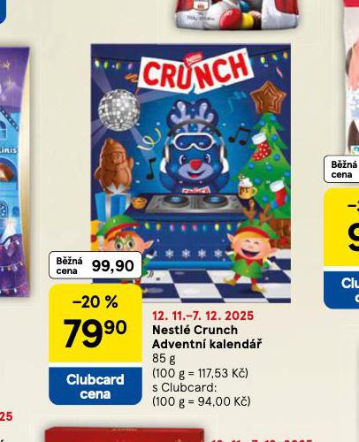 NESTL CRUNCH ADVENTN KALEND