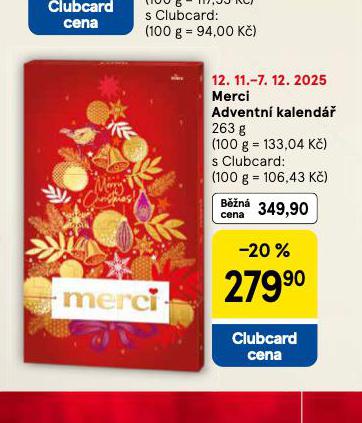 MERCI ADVENTN KALEND