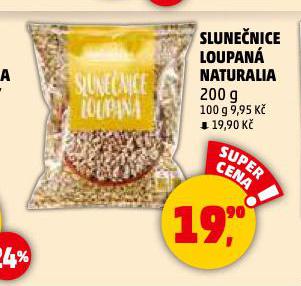 SLUNEČNICE LOUPANÁ NATURALIA
