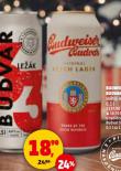 PIVO BUDWEISER BUDVAR