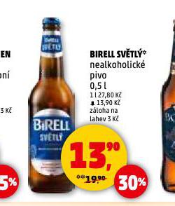 BIRELL NEALKOHOLICKÉ PIVO
