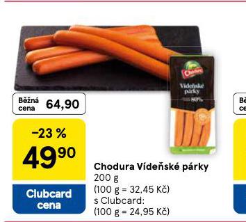 CHODURA VÍDEŇSKÉ PÁRKY