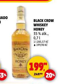 BLACK CROW WHISKEY HONEY