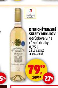 DITRICHŠTEJNSKÉ SKLEPY