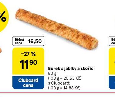 BUREK S JABLKY A SKOŘICÍ