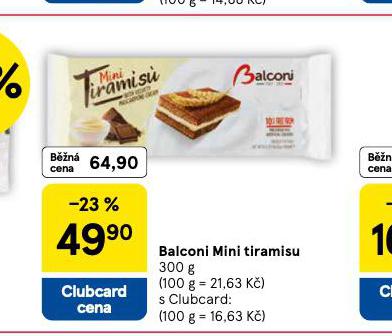 BALCONI MINI TIRAMISU