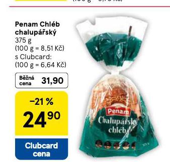 PENAM CHLÉB CHALUPÁŘSKÝ