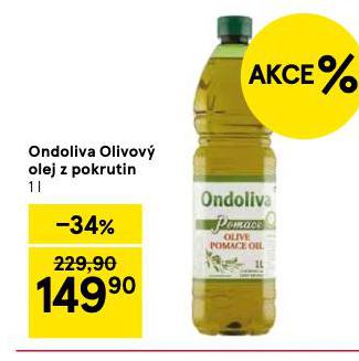 ONDOLIVA OLIVOV OLEJ Z POKRUTIN