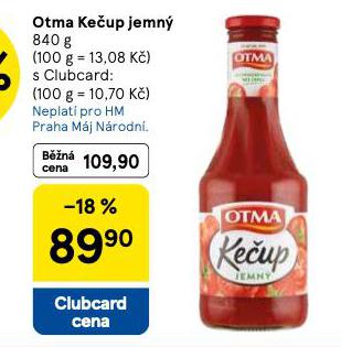 OTMA KEČUP JEMNÝ