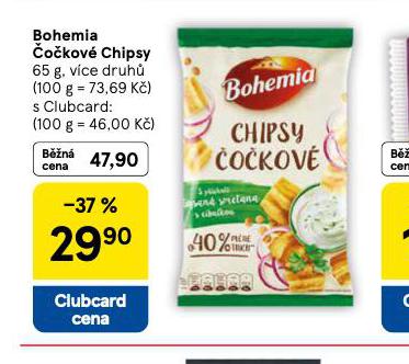 BOHEMIA ČOČKOCÉ CHIPSY