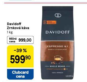 DAVIDOFF ZRNKOVÁ KÁVA