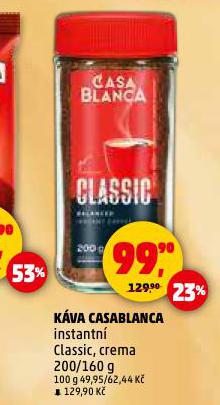 KÁVA CASABLANCA