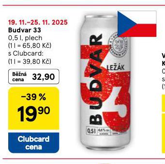 PIVO BUDVAR 33