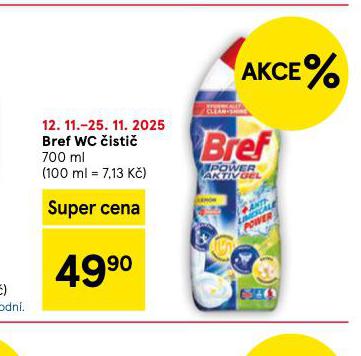 BREF WC ČISTIČ
