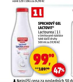 LACTOVIT SPRCHOVÝ GEL