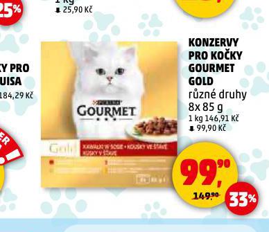 GOURMET GOLD KONZERVY PRO KOČKY