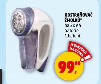 ODSTRAŇOVAČ ŽMOLKŮ