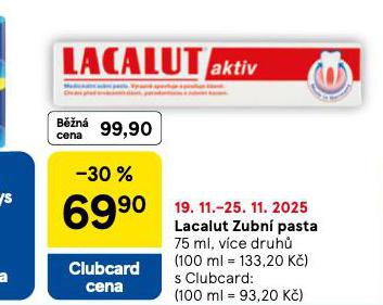 LACALUT ZUBNÍ PASTA