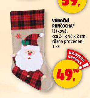 VÁNOČNÍ PUNČOCHA