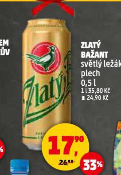 PIVO ZLATÝ BAŽANT