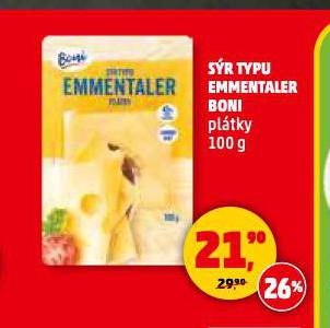 SÝR TYPU EMMENTALER