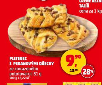 PLETENEC S PEKANOVÝMI OŘECHY