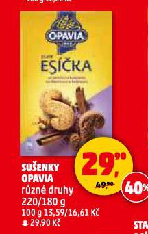 SUŠENKY OPAVIA