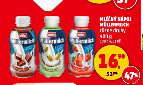 MÜLLERMILCH MLÉČNÝ NÁPOJ