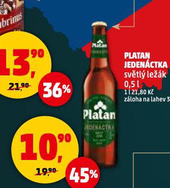PIVO PLATAN JEDENCTKA