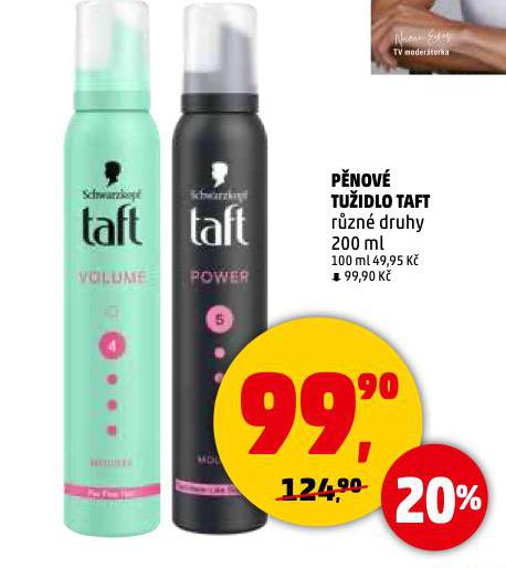 PĚNOVÉ TUŽIDLO TAFT