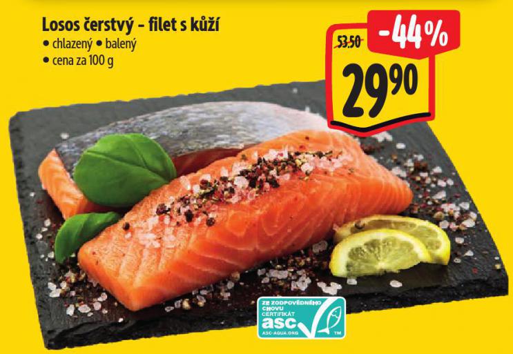 Losos erstv - filet s k