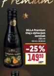 BILLA PREMIUM OLEJ Z DÝŇOVÝCH SEMÍNEK