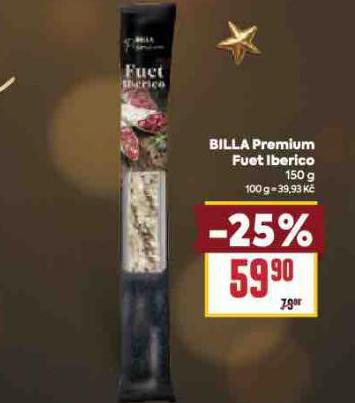 BILLA PREMIUM FUET IBERICO