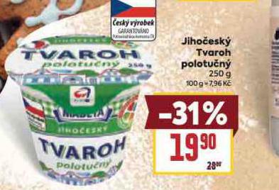JIHOESK TVAROH POLOTUN