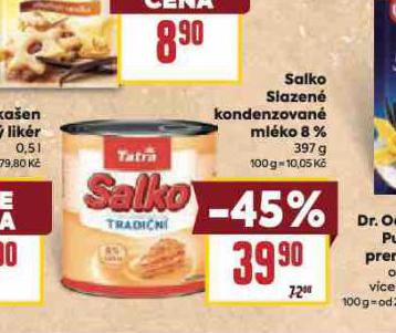 SALKO SLAZEN KONDENZOVAN MLKO 8%