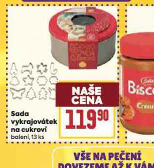 SADA VYKRAJOVÁTEK NA CUKROVÍ