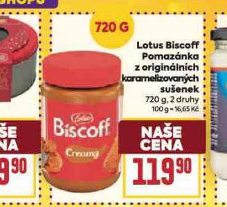 LOTUS BISCOFF POMAZÁNKA