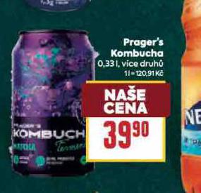 PRAGER´S KOMBUCHA