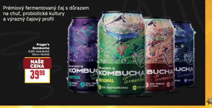 PRAGERS KOMBUCHA