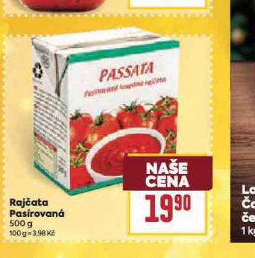 RAJČATA PASÍROVANÁ